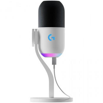 Logitech G Yeti 2 mikrofonas, baltas