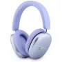 Guess GUE005825 ausinės uždedamos ant ausų, Bluetooth, Metallic Effect Metal Script Logo, ENC, violetinės