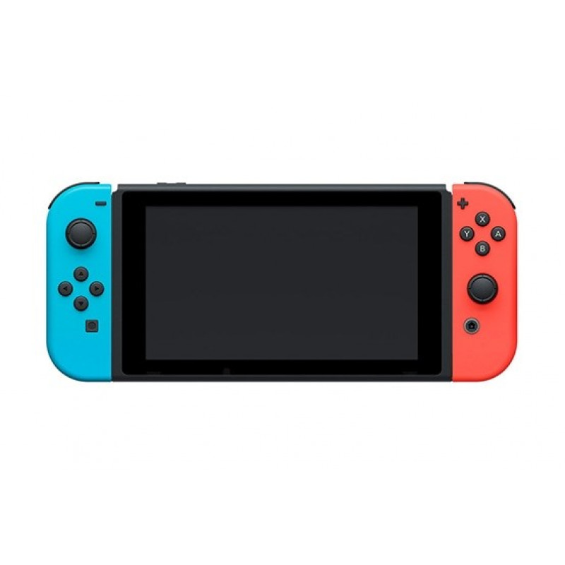 Nintendo Switch V2 NSH006 žaidimų konsolė, raudona ir mėlyna