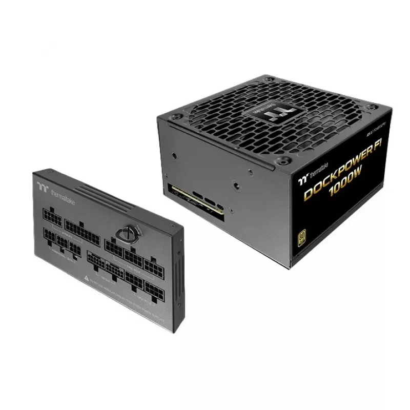 Thermaltake Dockpower FI 1000W maitinimo šaltinis, 80 PLUS Gold, modulinis, juodas