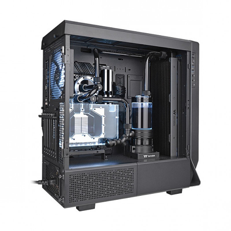 Thermaltake Pacific SR280 Slim Radiator DIY LCS radiatorius, juodas, CL-W381-CU00BL-A