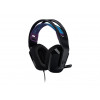 Logitech G335 laidinės žaidimų ausinės su mikrofonu, 3,5 mm jungtis, juodos