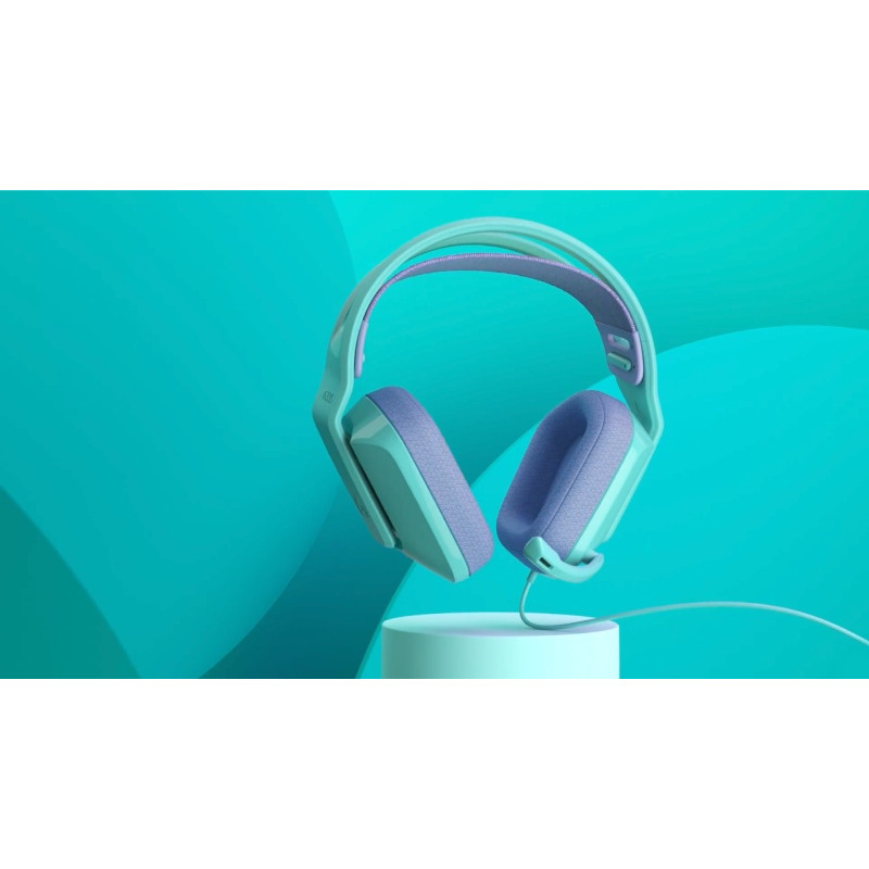Logitech G335 laidinės žaidimų ausinės su mikrofonu, 3,5 mm jungtis, juodos