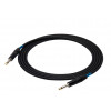 SSQ JMPJMP6 SS-1450 garso kabelis, mono jack – mono jack, 6 m, juodas
