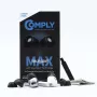 Comply MAX kamštukai Galaxy Buds3 Pro ausinėms, juodi, maži (S)
