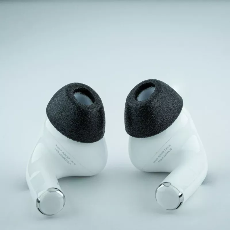 Comply MAX ausinių antgaliai AirPods Pro, juodi, L dydžio
