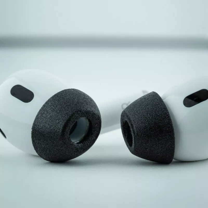 Comply MAX ausinių antgaliai AirPods Pro, juodi, L dydžio