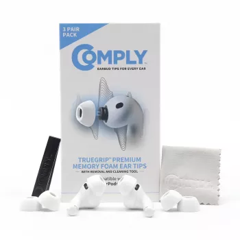 Comply ausinių antgaliai Apple AirPods Pro 3, balti, L dydžio