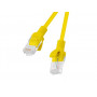 Lanberg PCU6-10CC-0150-Y komutacinis laidas RJ45 Cat.6 UTP, 1,5 m, geltonas