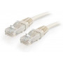 Lanberg PCU6-10CC-0025-R komutacinis laidas RJ45 Cat.6 U/UTP, 0,25 m, raudonas