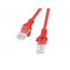 Lanberg PCU6-10CC-0025-R komutacinis laidas RJ45 Cat.6 U/UTP, 0,25 m, raudonas