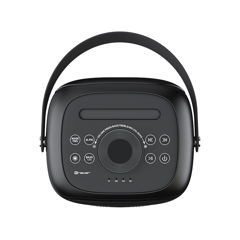 Tracer 47875 Poweraudio CRYSTAL 60 BT TWS nešiojamoji kolonėlė, 60 W