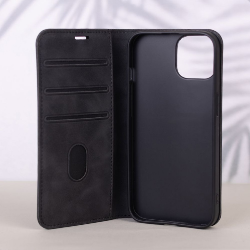TFO Smart Suede dėklas iPhone 17 Pro Max 6,9 / iPhone 18 Pro Max 6,9, juodas