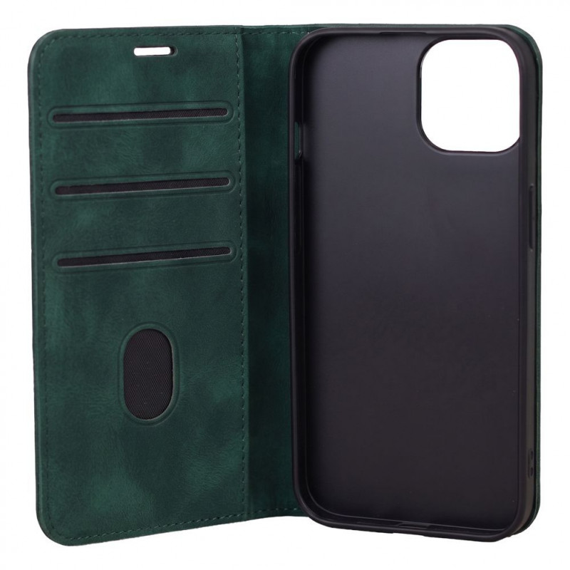 TFO Smart Suede dėklas iPhone 17 Pro Max 6,9 / iPhone 18 Pro Max 6,9, žalias