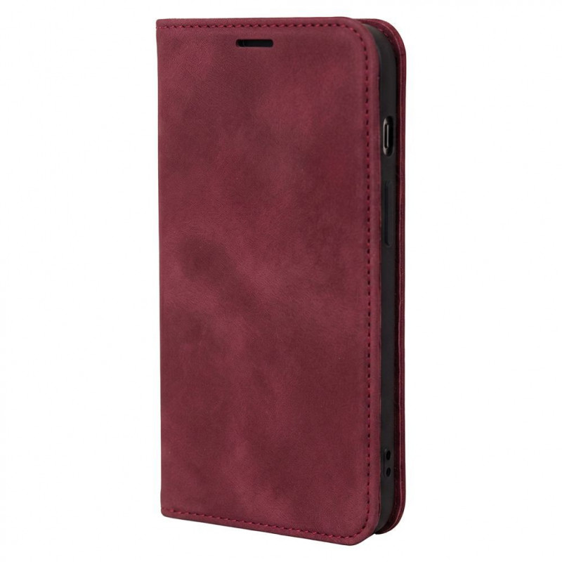 TFO Smart Suede dėklas iPhone 17 Pro 6,3 / iPhone 18 Pro 6,3, bordo