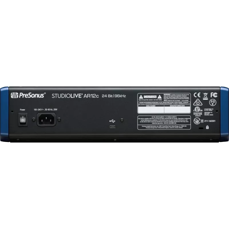 PreSonus StudioLive AR12c USB garso mikšerinis pultas