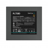 DeepCool PL750D R-PL750D-FC0B-EU maitinimo blokas, 750 W, 20+4 kontaktų ATX, juodas