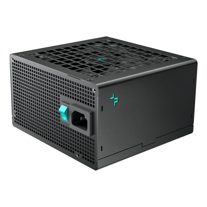 DeepCool PL750D R-PL750D-FC0B-EU maitinimo blokas, 750 W, 20+4 kontaktų ATX, juodas
