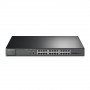 TP-Link JetStream TL-SG3428XMP valdomas L2+ Gigabit Ethernet PoE tinklo komutatorius, 1U, juodas