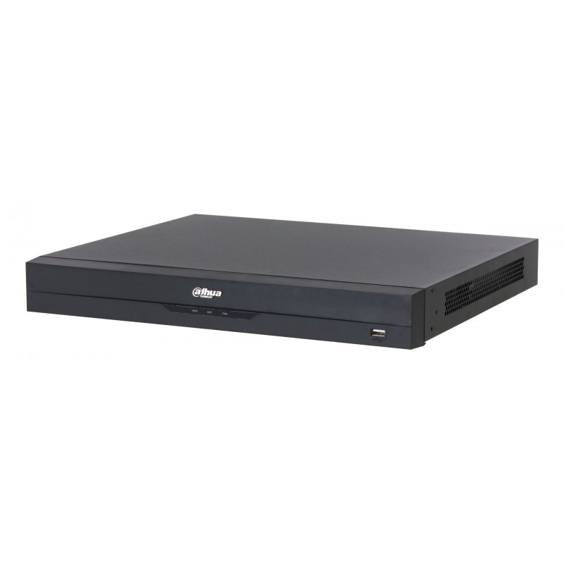 Dahua NVR5232-16P-EI2 IP tinklo vaizdo registratorius, 32 kanalai, 16 PoE, WizSense