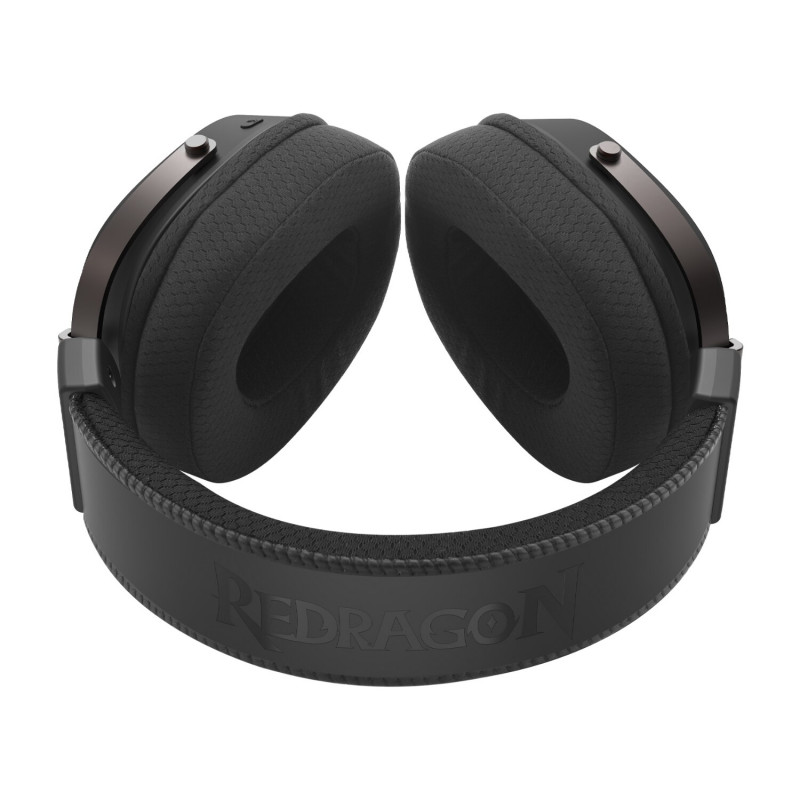 Redragon FURY WRS H831 belaidės apgaubiančios žaidimų ausinės su mikrofonu, juodos