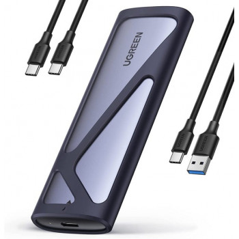 Ugreen CM400 90264 M.2 SSD korpusas, USB 3.2 Gen 2, pilkas