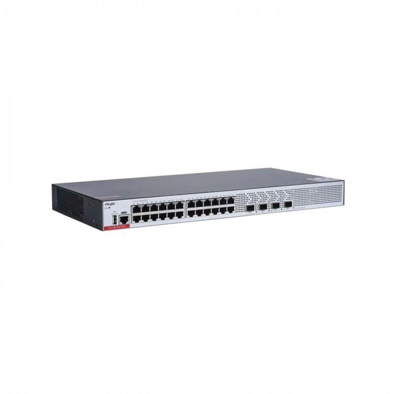 Ruijie RG-CS83-24GT4XS komutatorius, 24 prievadų + 4x SFP+