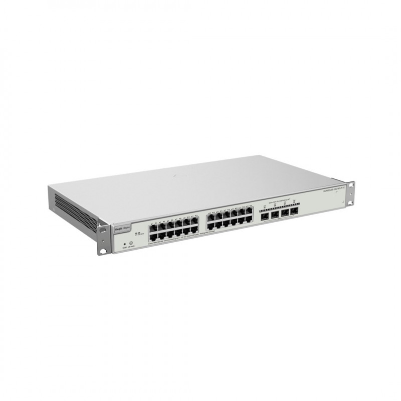 Reyee RG-NBS5200-24GT4XS-P-V2 valdomas PoE komutatorius, 24 prievadai + 4x SFP+