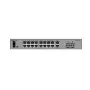 Reyee RG-ES220GS-P-V2 PoE komutatorius, 16 prievadų + 2x Uplink + 2x SFP