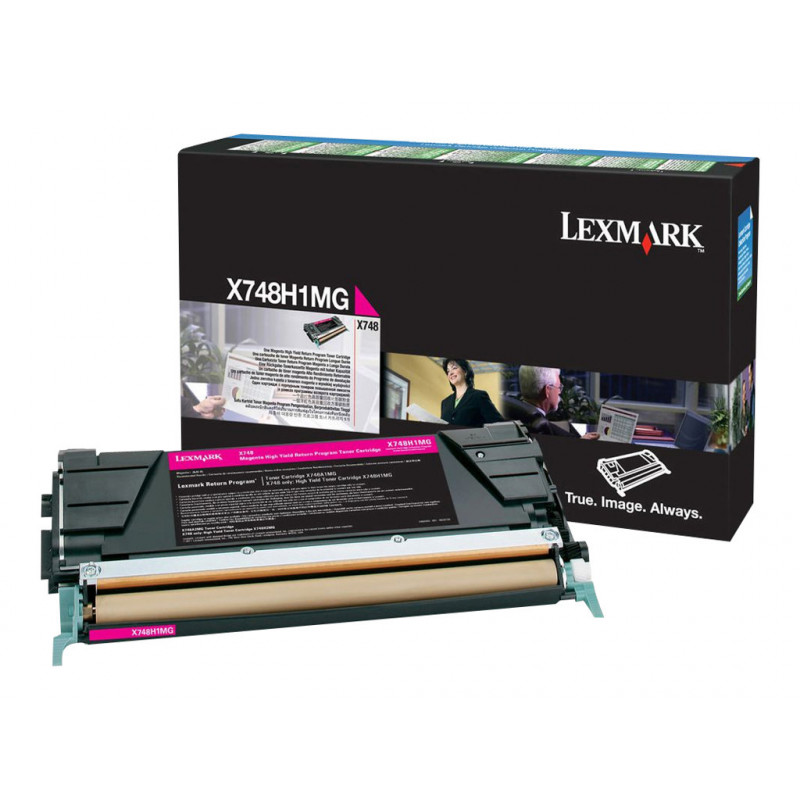 Lexmark X748H1MG tonerio kasetė X748de, X748de LDS, X748de Statoil, X748dte, purpurinė