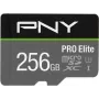 PNY PRO Elite P-SDU256V31100PRO-GE microSDXC atminties kortelė, 256 GB, UHS-I U3, A1, V30, su SD adapteriu