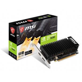 MSI GeForce GT 1030 2GHD4 LP OC vaizdo plokštė, 2 GB DDR4