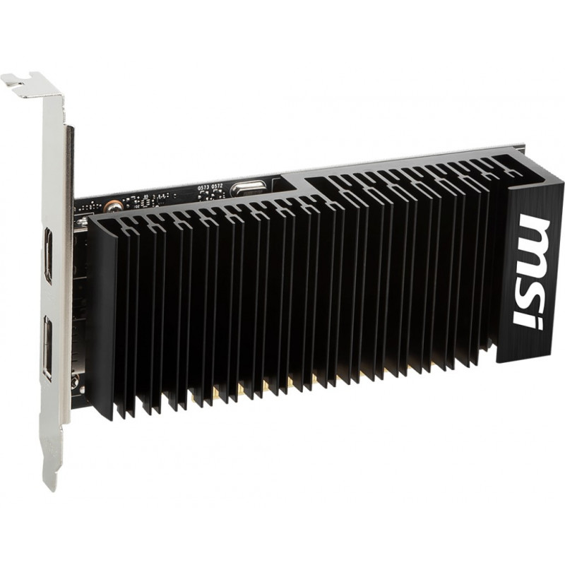 MSI GeForce GT 1030 2GHD4 LP OC vaizdo plokštė, 2 GB DDR4