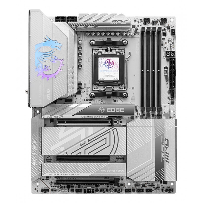 MSI MPG X870E Edge TI WIFI pagrindinė plokštė