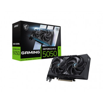 MSI GeForce RTX 5050 Gaming OC vaizdo plokštė, 8 GB GDDR6, DLSS 4