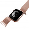 Puro Milanese PUMILAW40ROSE plieninė apyrankė Apple Watch 38/40/41 mm, rožinė