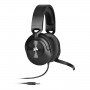 Corsair HS55 Surround CA-9011260-AP laidinės žaidimų ausinės su mikrofonu, Dolby Audio 7.1, anglies juodos