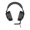 Corsair HS55 Surround CA-9011260-AP laidinės žaidimų ausinės su mikrofonu, Dolby Audio 7.1, anglies juodos
