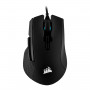 Corsair IRONCLAW RGB CH-9307011-AP žaidimų pelė, 18000 DPI, juoda