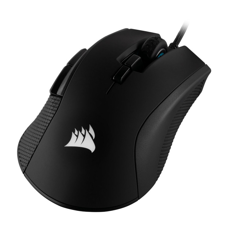 Corsair IRONCLAW RGB CH-9307011-AP žaidimų pelė, 18000 DPI, juoda