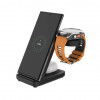 Fixed Powerstation for Garmin 3 viename belaidis įkroviklis, Qi, 18 W, juodas