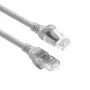 ACT FC1000 itin lankstus komutacinis kabelis, U/UTP CAT6A, TPE, RJ45, 0,5 m, pilkas