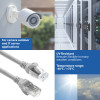 ACT FC1005 itin lankstus komutacinis kabelis, U/UTP CAT6A, TPE, RJ45, 5 m, pilkas