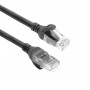 ACT FC1915 U/UTP CAT6A TPE itin lankstus komutacinis kabelis su RJ45 kištukais, 15 m, juodas