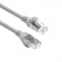 ACT FC1051 U/UTP CAT6A itin lankstus komutacinis kabelis, TPE, su fiksatoriaus apsauga, RJ45, 1,5 m, pilkas