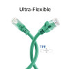 ACT FC1701 U/UTP CAT6A komutacinis kabelis, TPE, itin lankstus, RJ45, 1 m, žalias