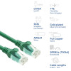 ACT FC1710 U/UTP CAT6A komutacinis kabelis, TPE, itin lankstus, RJ45, 10 m, žalias
