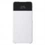 Samsung Smart S View Wallet Cover dėklas telefonui Galaxy A32 5G, baltas