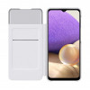Samsung Smart S View Wallet Cover dėklas telefonui Galaxy A32 5G, baltas