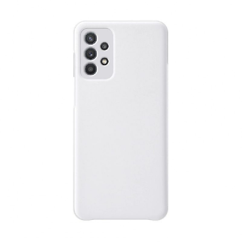 Samsung Smart S View Wallet Cover dėklas telefonui Galaxy A32 5G, baltas